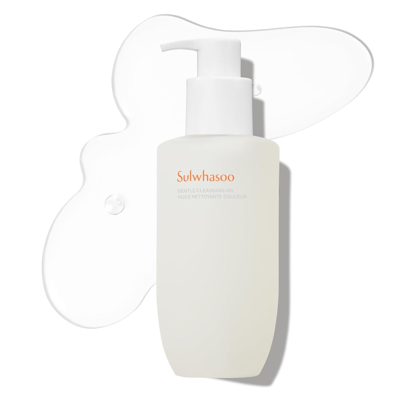 Sulwhasoo Gentle Cleansing Oil – Daily Oil Cleanser with Korean Herbal Ingredients for Face | Removes Waterproof Makeup & SPF, Softens & Nourishes Skin | Hydrating Double Cleansing, Korean Skincare