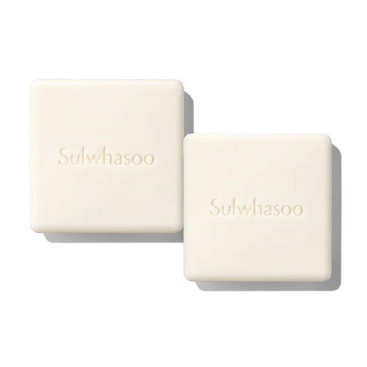 Sulwhasoo Signature Ginseng Facial Soap For All Skin Types - Gentle Facial Bar Soap with Ginseng Flower Extract Removes Oils & Impurities, Moisturizes & Nourishes Skin, Korean Skincare