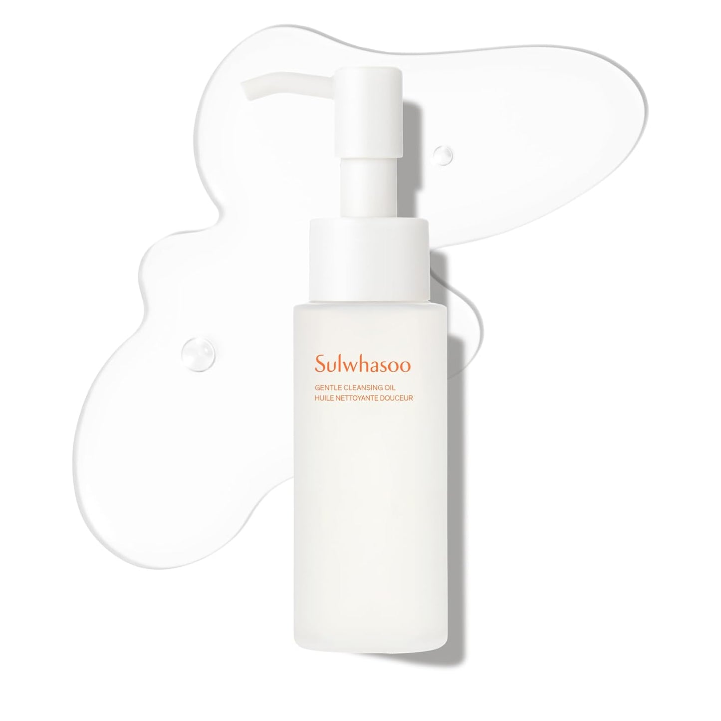Sulwhasoo Gentle Cleansing Oil – Daily Oil Cleanser with Korean Herbal Ingredients for Face | Removes Waterproof Makeup & SPF, Softens & Nourishes Skin | Hydrating Double Cleansing, Korean Skincare