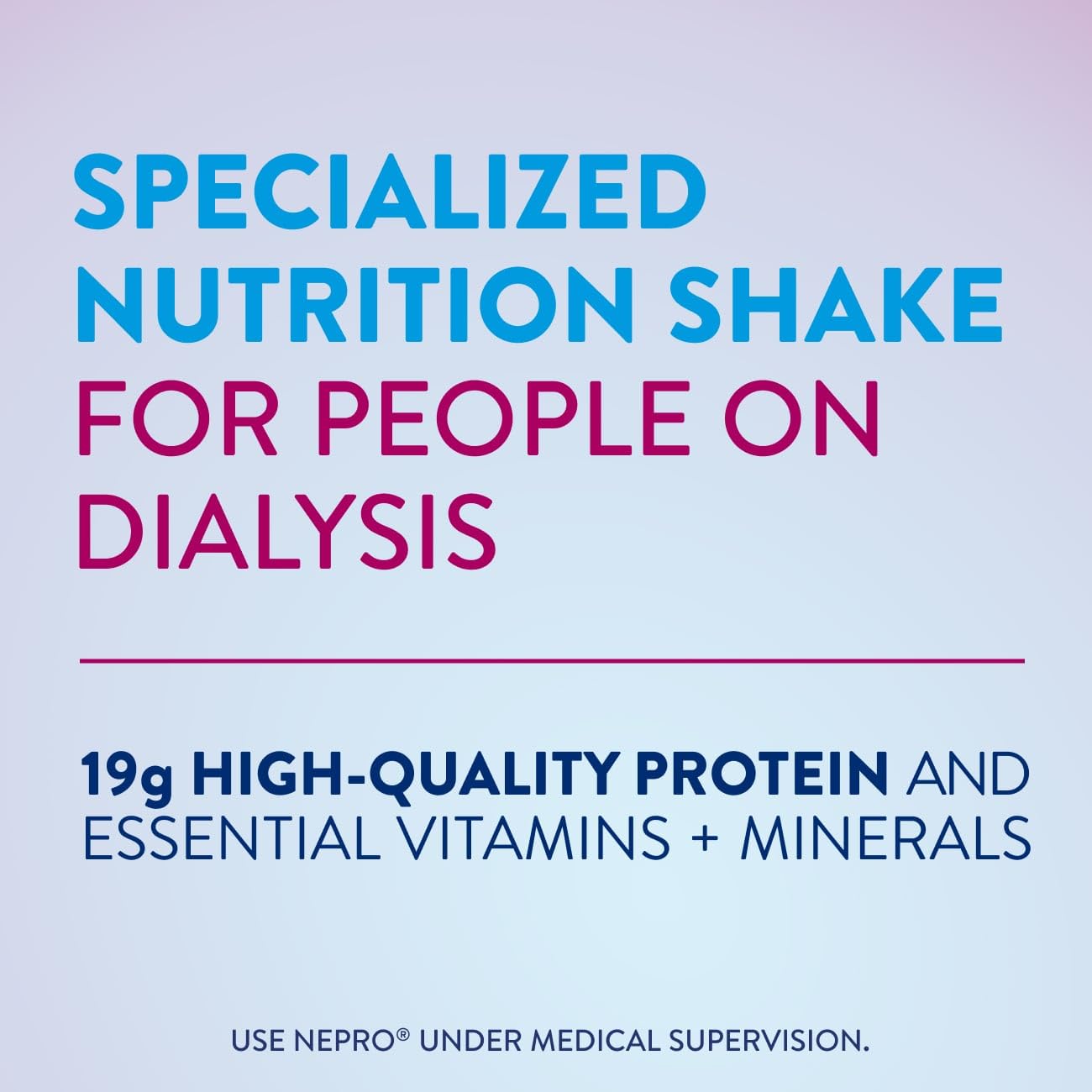 Nepro Renal Nutrition Shake for People on Dialysis, Vanilla, 24ct