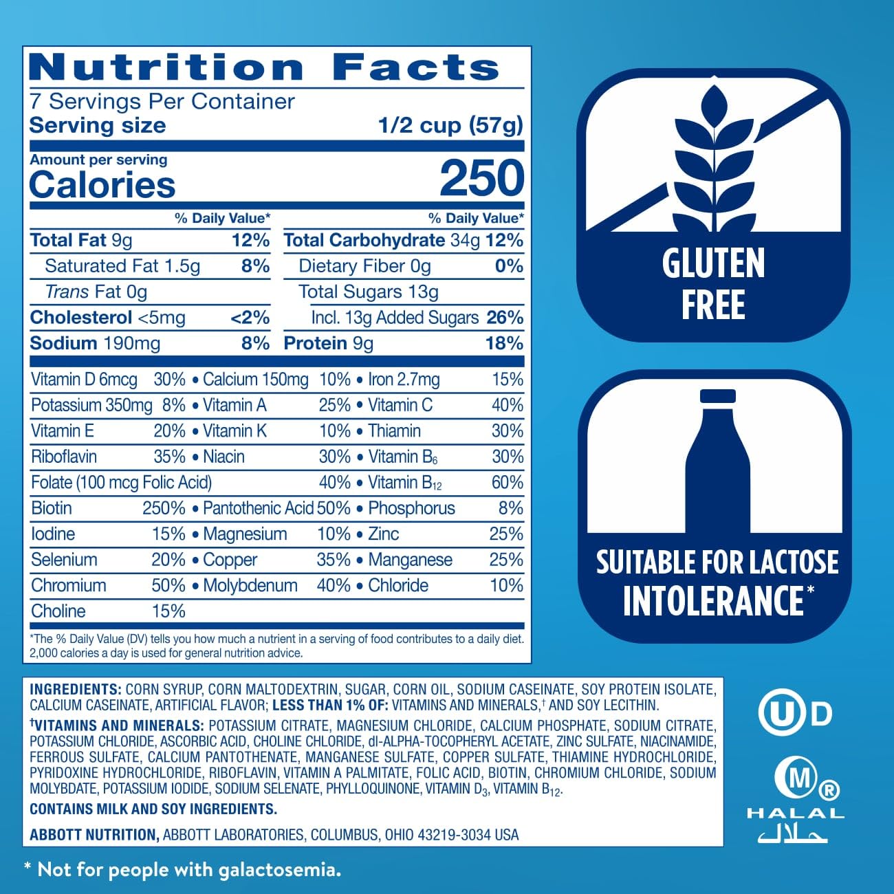 Ensure Original Vanilla Nutrition Powder, Small Meal Replacement, 6 Pack | When Mixed, Each Adult Nutritional Drink has 9g Protein, 25 Vitamins & Minerals, and 250 Calories makes 42 Nutrition Shakes