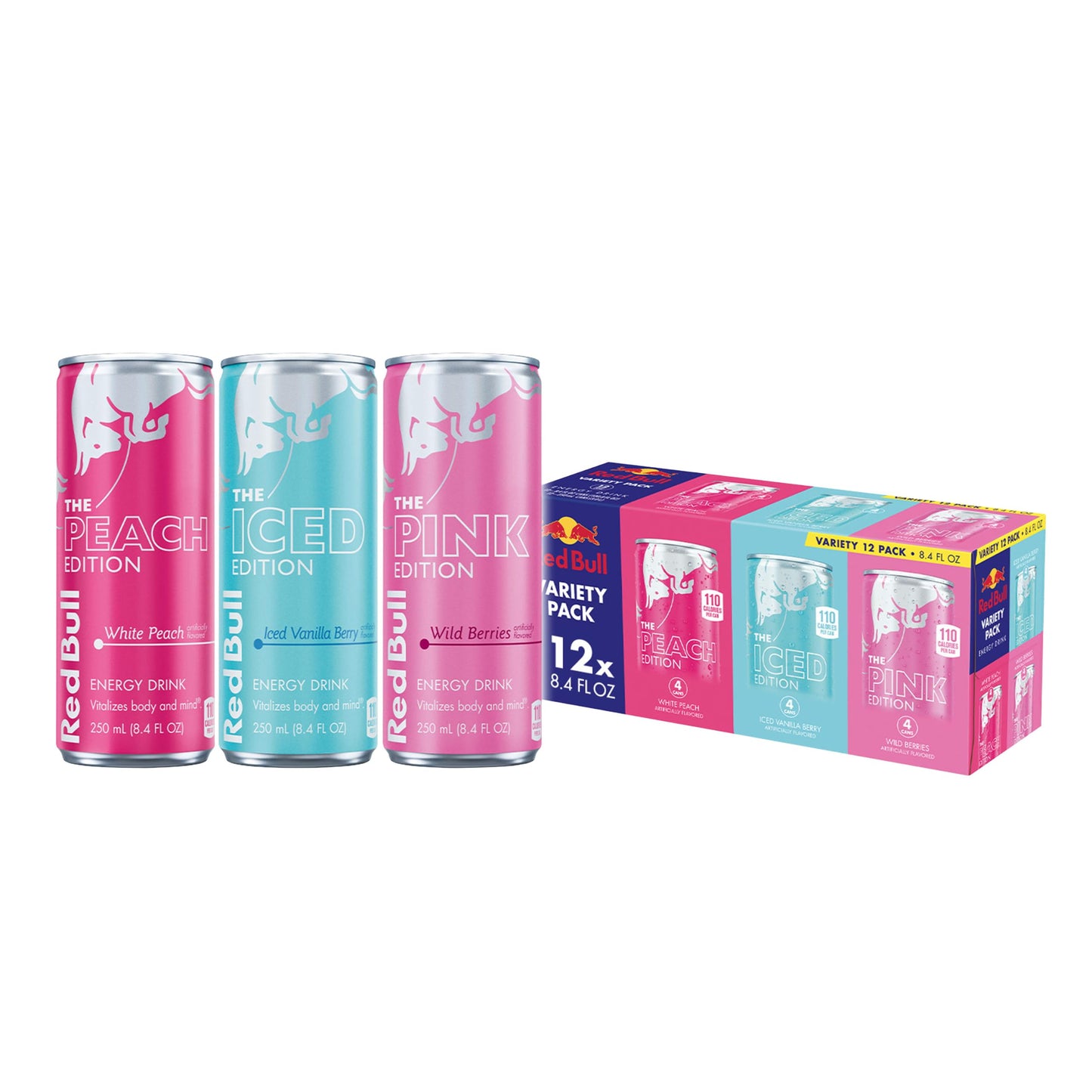 Red Bull Energy Drink, Iced Vanilla Berry, Iced Edition