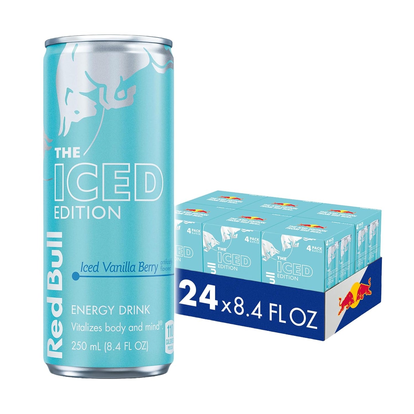 Red Bull Energy Drink, Iced Vanilla Berry, Iced Edition
