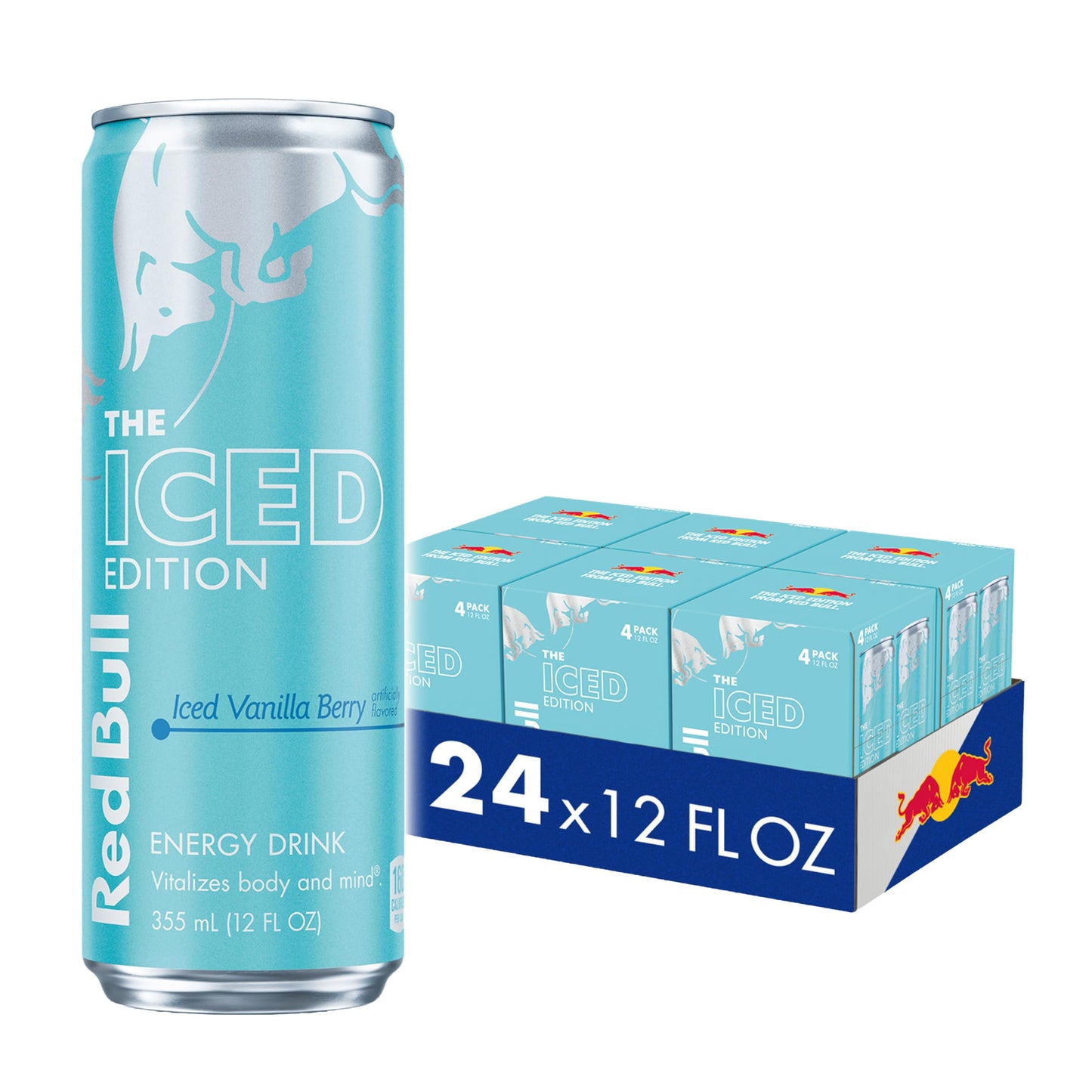 Red Bull Energy Drink, Iced Vanilla Berry, Iced Edition