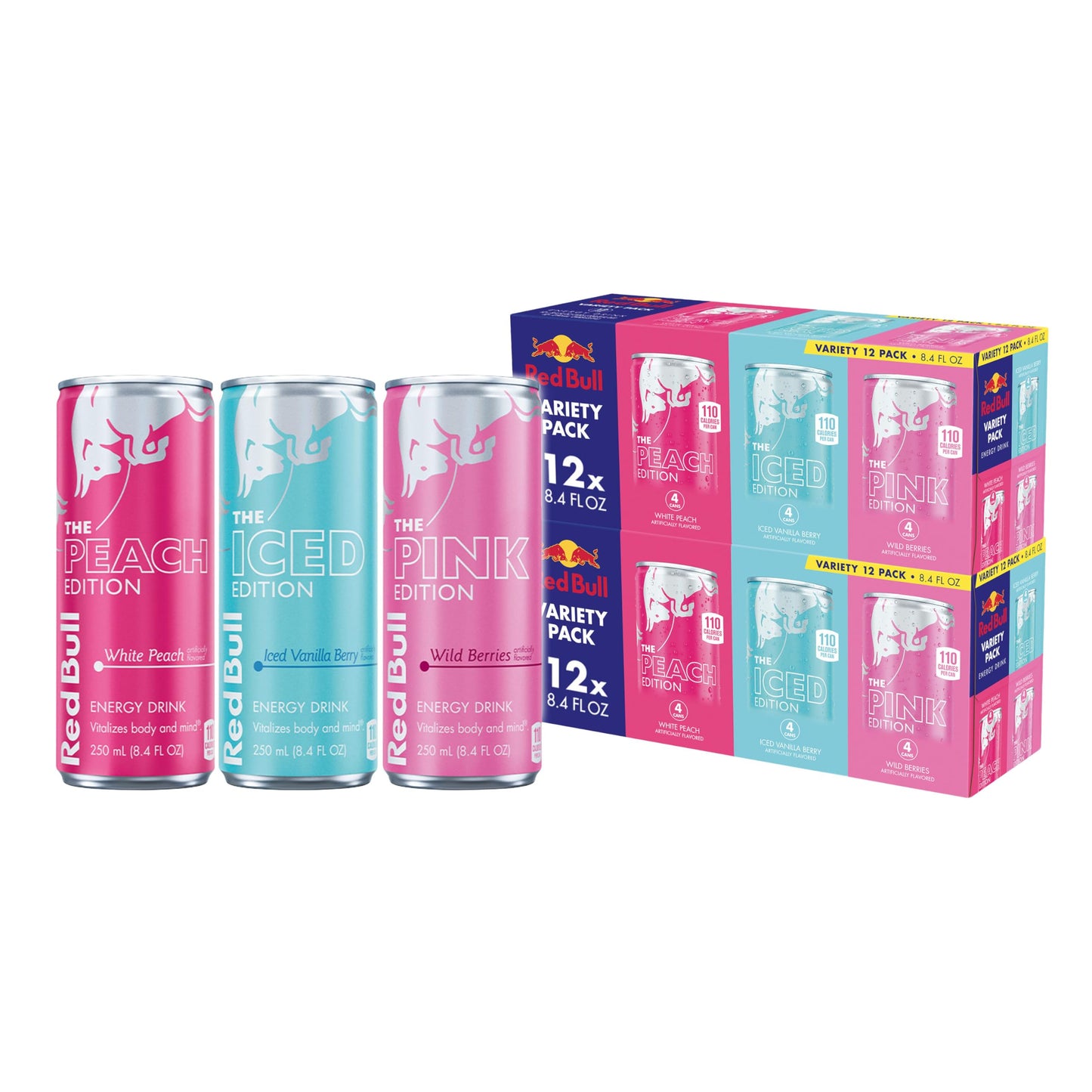 Red Bull Energy Drink, Iced Vanilla Berry, Iced Edition