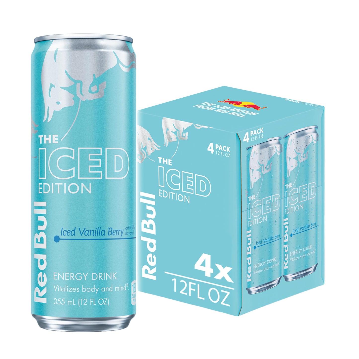 Red Bull Energy Drink, Iced Vanilla Berry, Iced Edition